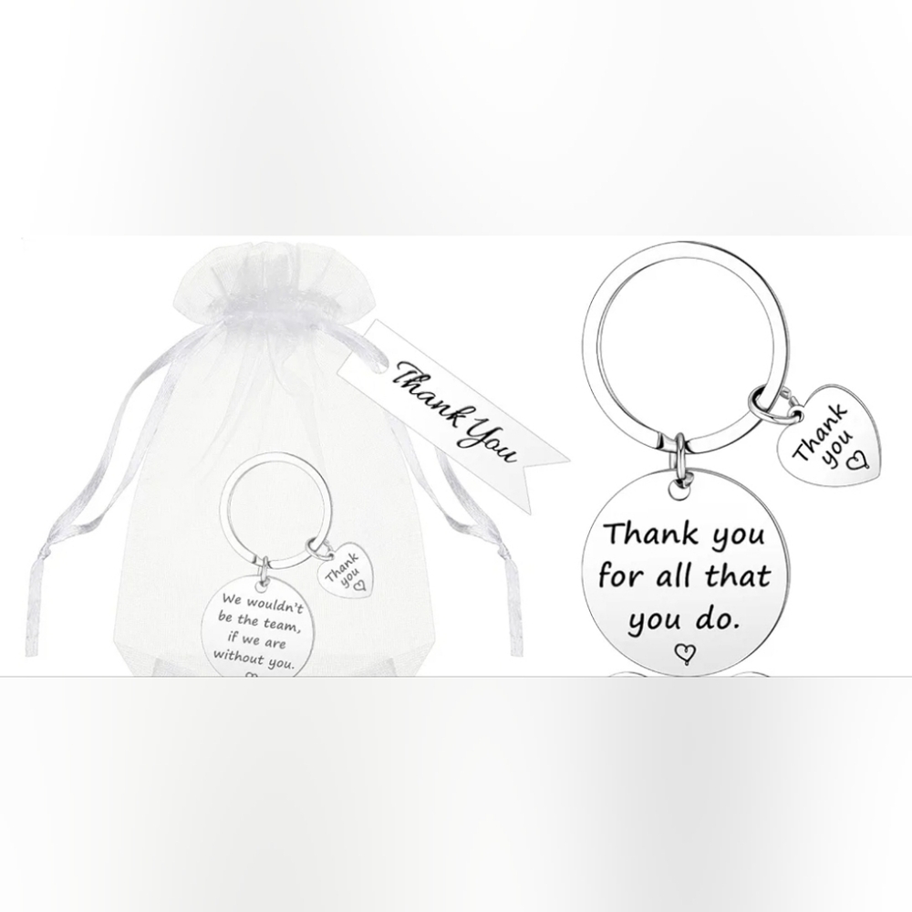 5/15$ 🧡 Thank You - Gift Key Chain NWT
